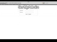Login window