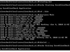 servalivecheck_v1.0 working screenshot