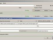 Showing Windows services