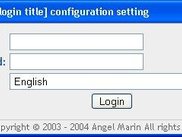 Login screen - v0.10b - 11/08/2004