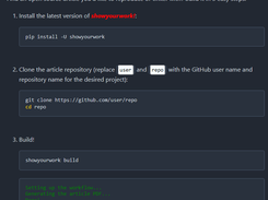 showyourwork Screenshot 1