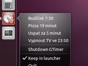 Quicklist for direct access to stored presets