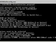 libSIMDx86config tool v0.2.1 running on a Win32 box