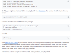 Simple LLM Finetuner Screenshot 1