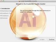 SimpleAiBot Mac OS X Installer.