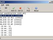 Main window (SkyCD release 32)