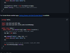 Slack SDK for Java Screenshot 1