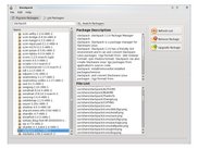 Slackpack List Packages tab/Package Information