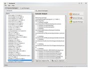 Slackpack List Packages tab/Console Output