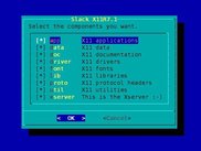X component selection