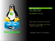 Slax Router boot start