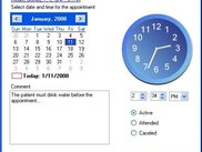 Adding an appointment record