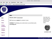 The main page
