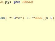 Example 2: exponential function