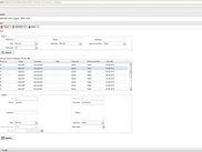 Admin users screen