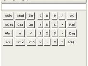 SnapCalc example application running on SNAPPIX