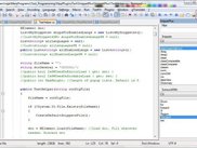 Docked SnippetPlus window. Double click to insert snippet
