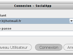 interface de connexion client
