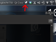 Tray icon