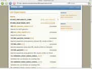 SolexaLIMS: Show Experiment (2)