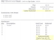 Invoice to Client