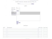 Create a New Invoice