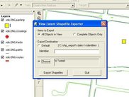 Example of ViewExportGUI interface 