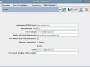 Mail Account(s) used to send SPAM complaints