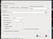 generating output