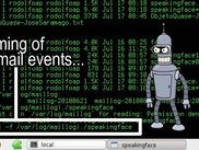 Face informing of new mail events when they arrive