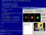 Resizable GUI with embedded OpenGL and ActiveX controls