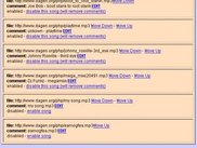 Shows the list editor in action (ALPHA)