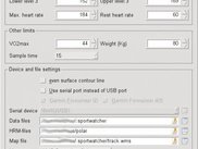 Settings dialog