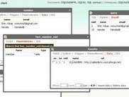SQLiteDBMS client MDI without inspector