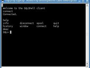 overview of commands available shown in help
