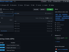 stable-diffusion-webui-colab Screenshot 1