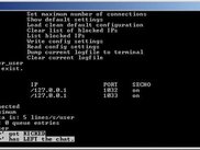 Parts of the admin commands and kicking a user