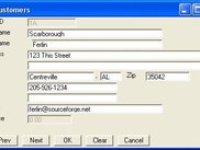Customer Screen - Windows Version 0.60