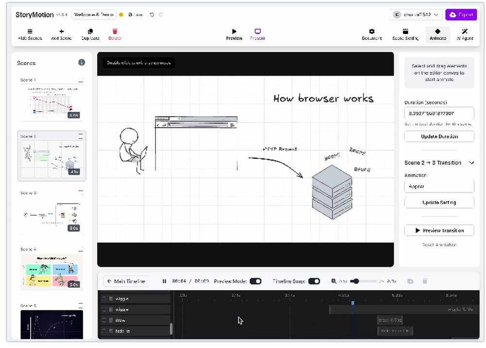 StoryMotion Screenshot 1