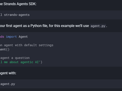 Strands Agents Screenshot 1