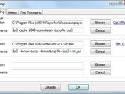 2. Settings Window 