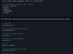 Styled System Screenshot 1