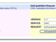 GUI for submitting GetMap and GetCapabilities requests