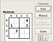 A simple grid with 2x2 boxes.