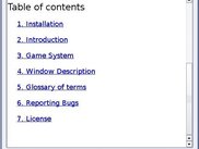 Manual index