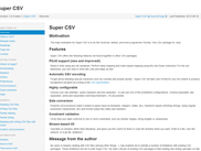 Homepage screenshot