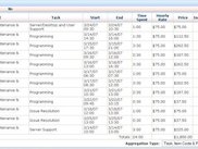 Quickly generate invoices in PDF and web format.
