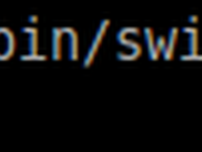 Running Swift