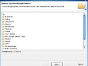 Selecting source and target