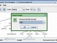 Exporting file in many formats